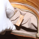 LOUIS VUITTON Monogram Vernis Reade PM Hand Bag Beige M91334 LV Auth 168407-12