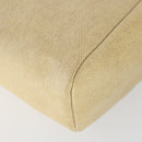 HERMES Herbag Ad PM Backpack Canvas Leather 2way Beige Silver Auth 168408-10