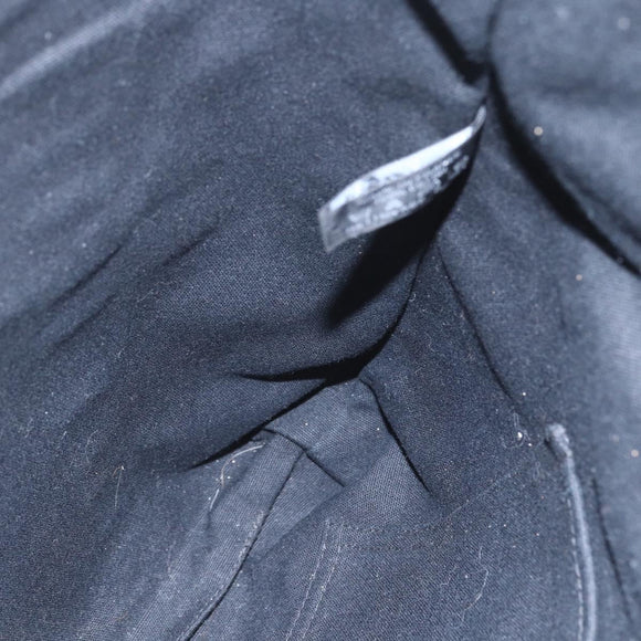 HERMES Fourre Tout Cabas Tote Bag Canvas Black Auth 168421