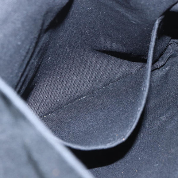 HERMES Fourre Tout Cabas Tote Bag Canvas Black Auth 168421