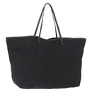 FENDI Zucca Canvas Tote Bag Black Auth 168423-1