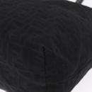 FENDI Zucca Canvas Tote Bag Black Auth 168423-14