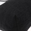 FENDI Zucca Canvas Tote Bag Black Auth 168423-12