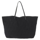 FENDI Zucca Canvas Tote Bag Black Auth 168423-13
