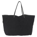 FENDI Zucca Canvas Tote Bag Black Auth 168423-3
