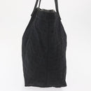 FENDI Zucca Canvas Tote Bag Black Auth 168423-3