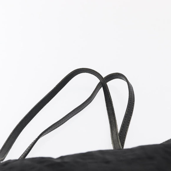 FENDI Zucca Canvas Tote Bag Black Auth 168423