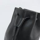 Coach Shoulder Bag Leather Black Auth 168425-16