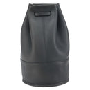 Coach Shoulder Bag Leather Black Auth 168425-2