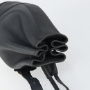 Coach Shoulder Bag Leather Black Auth 168425-6