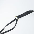 Coach Shoulder Bag Leather Black Auth 168425-8