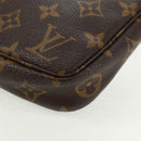 LOUIS VUITTON Monogram Pochette Accessoires Pouch M51980 LV Auth 168445-14