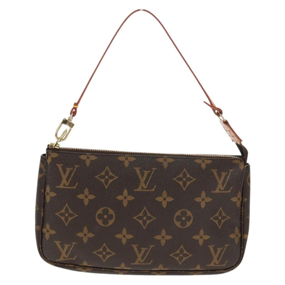 LOUIS VUITTON Monogram Pochette Accessoires Pouch M51980 LV Auth 168445