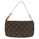 LOUIS VUITTON Monogram Pochette Accessoires Pouch M51980 LV Auth 168445-3