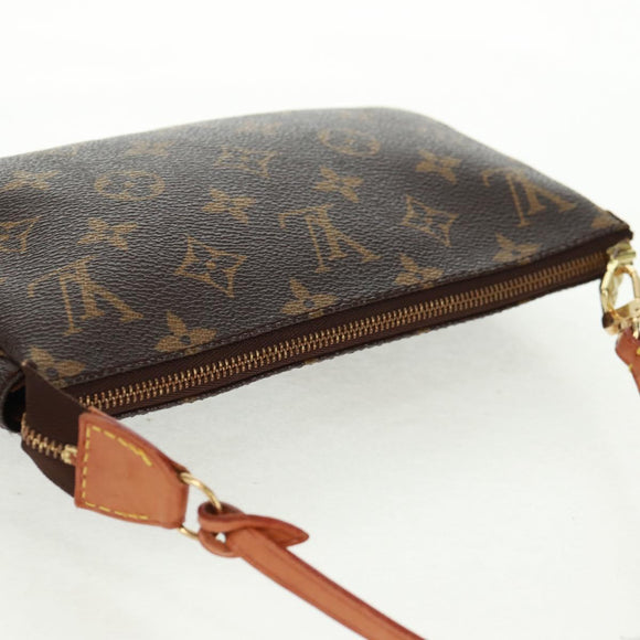 LOUIS VUITTON Monogram Pochette Accessoires Pouch M51980 LV Auth 168445
