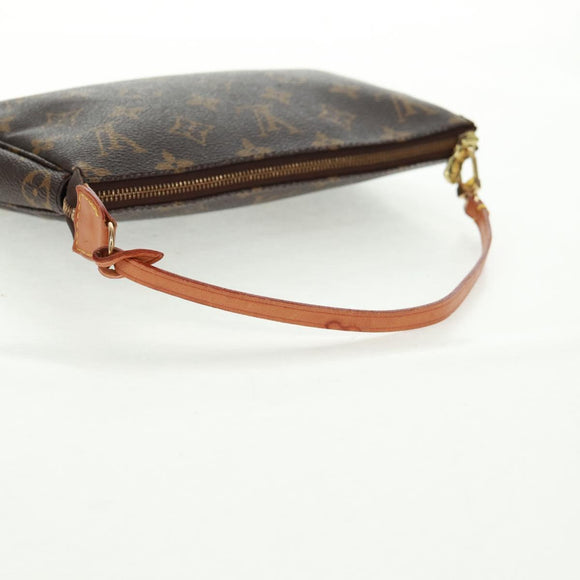 LOUIS VUITTON Monogram Pochette Accessoires Pouch M51980 LV Auth 168445