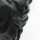 Christian Dior Karenina Hand Bag Leather Black Silver Auth 168453SAV-11