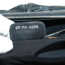 Christian Dior Karenina Hand Bag Leather Black Silver Auth 168453SAV-23