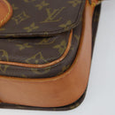 LOUIS VUITTON Monogram Cartouchiere MM Shoulder Bag Vintage M51253 Auth 168455-14