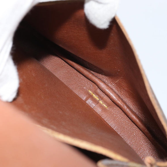 LOUIS VUITTON Monogram Cartouchiere MM Shoulder Bag Vintage M51253 Auth 168455