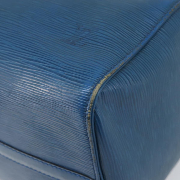 LOUIS VUITTON Epi Speedy 30 Hand Bag Toledo Blue M43005 LV Auth 168457
