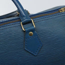LOUIS VUITTON Epi Speedy 30 Hand Bag Toledo Blue M43005 LV Auth 168457-17