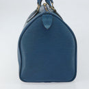 LOUIS VUITTON Epi Speedy 30 Hand Bag Toledo Blue M43005 LV Auth 168457-3