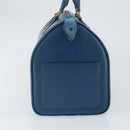 LOUIS VUITTON Epi Speedy 30 Hand Bag Toledo Blue M43005 LV Auth 168457-4