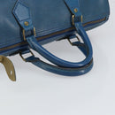 LOUIS VUITTON Epi Speedy 30 Hand Bag Toledo Blue M43005 LV Auth 168457-7