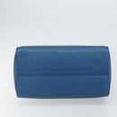 LOUIS VUITTON Epi Speedy 30 Hand Bag Toledo Blue M43005 LV Auth 168457-5