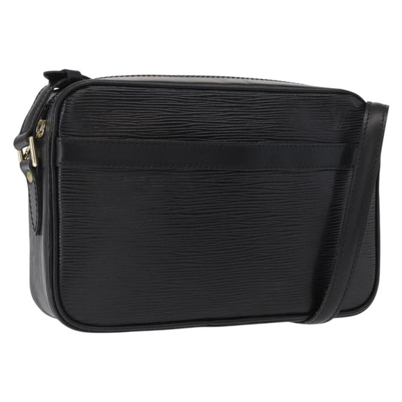LOUIS VUITTON Epi Trocadero 23 Shoulder Bag Black M52302 LV Auth 168458