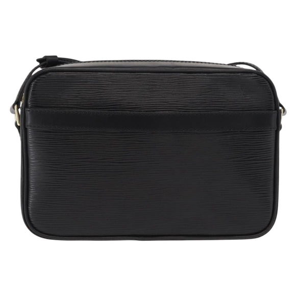 LOUIS VUITTON Epi Trocadero 23 Shoulder Bag Black M52302 LV Auth 168458