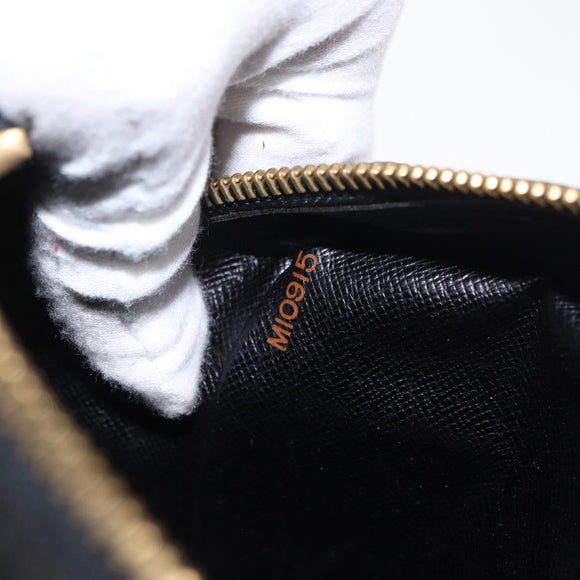 LOUIS VUITTON Epi Trocadero 23 Shoulder Bag Black M52302 LV Auth 168458