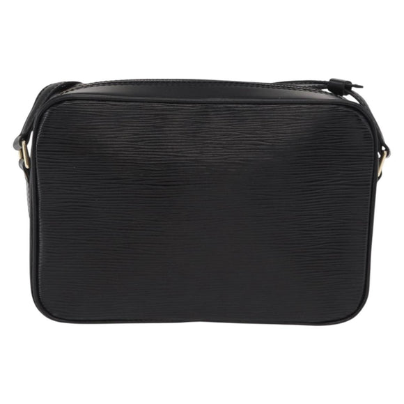 LOUIS VUITTON Epi Trocadero 23 Shoulder Bag Black M52302 LV Auth 168458