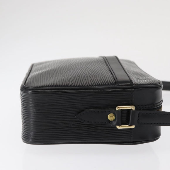 LOUIS VUITTON Epi Trocadero 23 Shoulder Bag Black M52302 LV Auth 168458