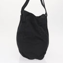 PRADA Tote Bag Nylon Black Auth 168460-3