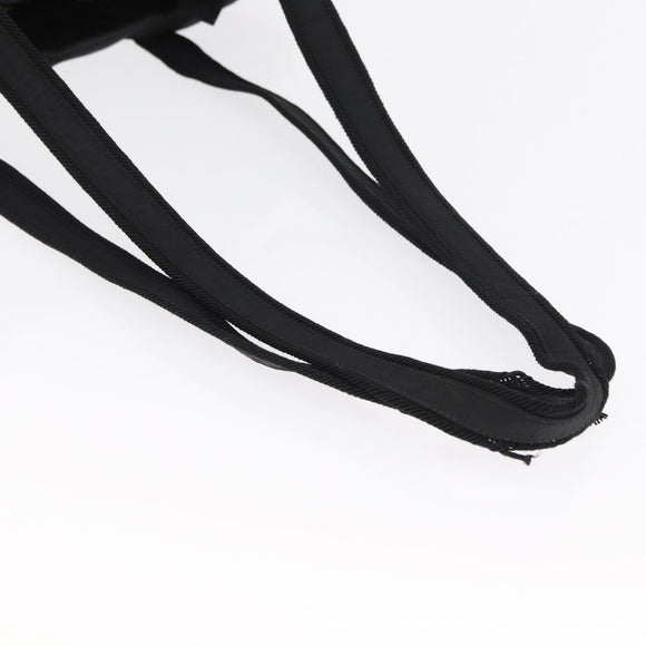 PRADA Tote Bag Nylon Black Auth 168460