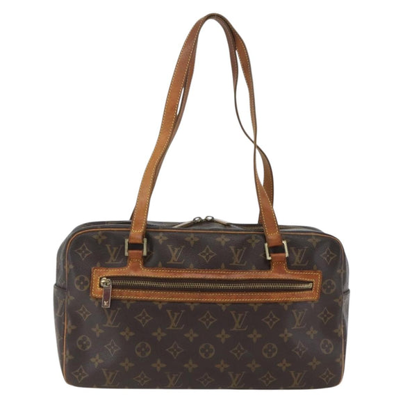 LOUIS VUITTON Monogram Cite GM Hand Bag M51181 LV Auth 168472