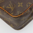 LOUIS VUITTON Monogram Petit Marceau Shoulder Bag M40264 LV Auth 168474-10