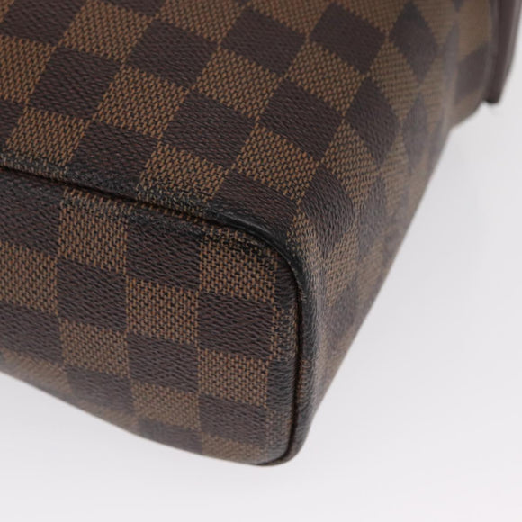 LOUIS VUITTON Damier Ebene Olaf PM Shoulder Bag N41442 LV Auth 168475