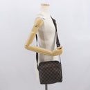 LOUIS VUITTON Damier Ebene Olaf PM Shoulder Bag N41442 LV Auth 168475-21
