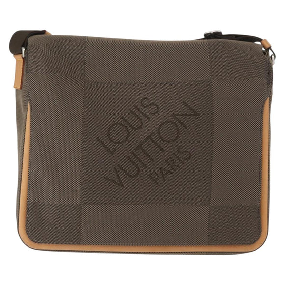 LOUIS VUITTON Damier Geant Messager Shoulder Bag Tail M93030 LV Auth 168478