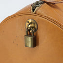 HERMES Early Hand Bag Leather Brown Auth 168481-17