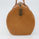 HERMES Early Hand Bag Leather Brown Auth 168481-3