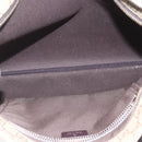 GUCCI GG Supreme Shoulder Bag PVC Beige Gold 201446 Auth 168484-11