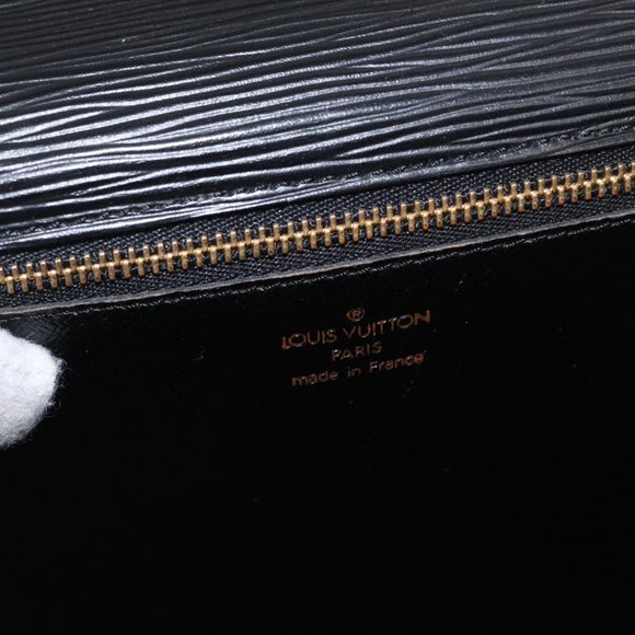 LOUIS VUITTON Epi Monceau 28 Hand Bag Black M52122 LV Auth 168500