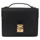 LOUIS VUITTON Epi Monceau 28 Hand Bag Black M52122 LV Auth 168500-13