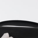LOUIS VUITTON Epi Monceau 28 Hand Bag Black M52122 LV Auth 168500-14