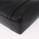 BALENCIAGA Every day Tote Bag Leather 2way Black Silver 551815 Auth 168501-15