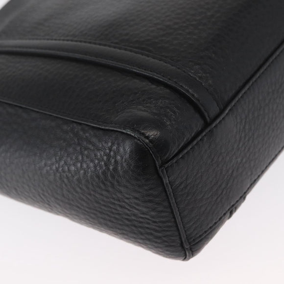 BALENCIAGA Every day Tote Bag Leather 2way Black Silver 551815 Auth 168501